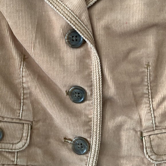 LOFT Camel Corduroy Long Sleeves Jacket Size 2P - Picture 6 of 13